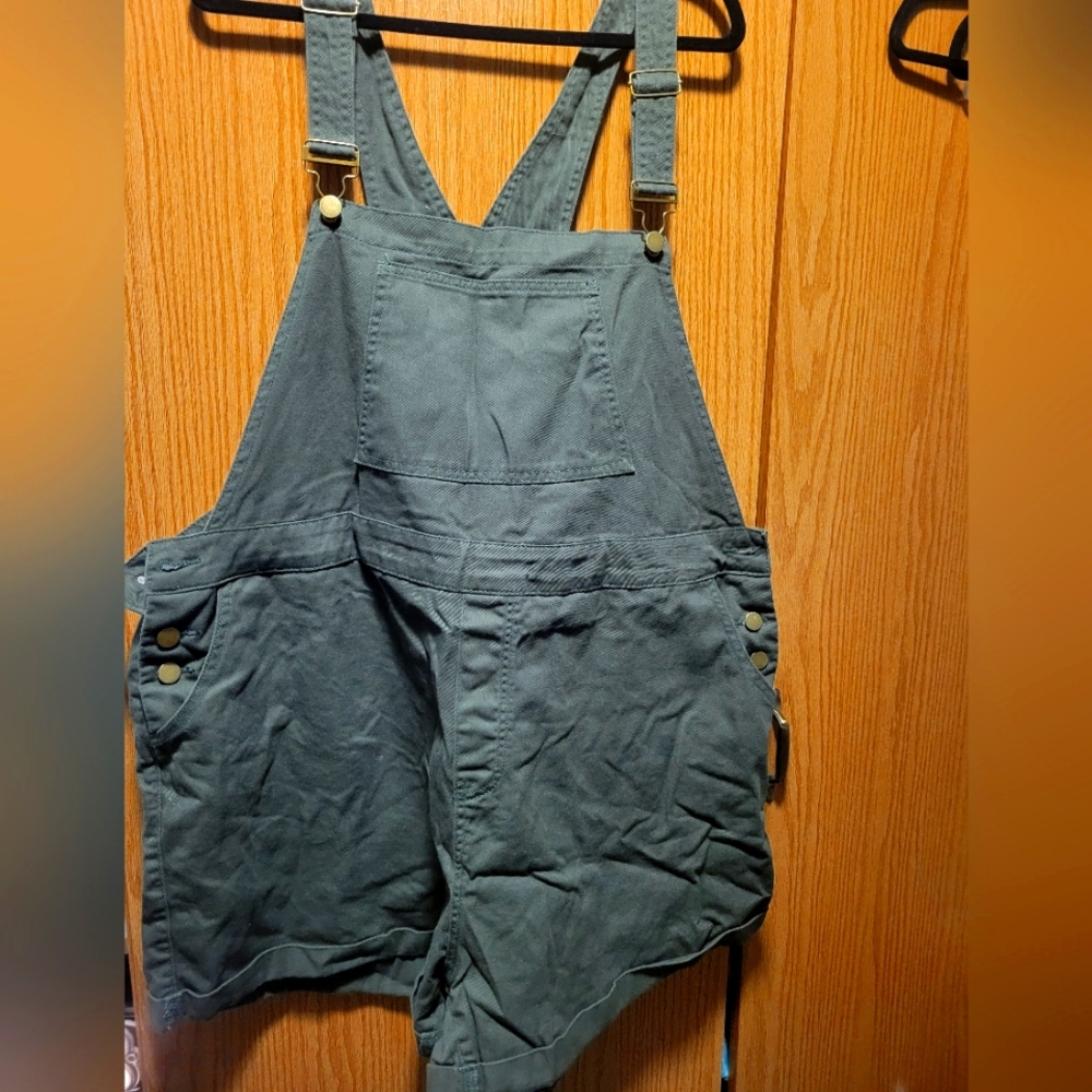 CIDER short overalls size 4x green